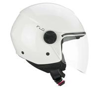 CGM Casco open face, 167A FLO MONO Bianco lunga, XXS (51-52cm)