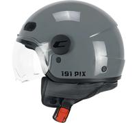CGM Casco open face, 191A PIX MONO Grigio sagomata, XS (54cm)