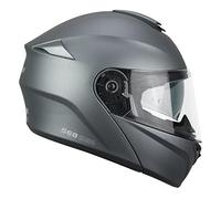CGM Casco modular, 568A BER MONO Antracite satinato, S (55-56cm)
