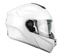 CGM Casco modular, 568A BER MONO Bianco, L (59-60cm)