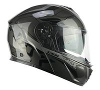 CGM Casco modulare, 569G C-MAX CITY, Grafite Nero,XL (61-62cm)