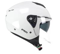 CGM Casco open face, 126A IPER MONO Bianco, XXL (61cm)