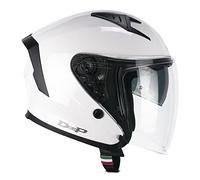 CGM Casco open face, 127A DEEP MONO Bianco, L (59cm)