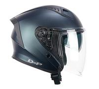 CGM Casco open face, 127A DEEP MONO Petrolio satinato, XXL (61cm)