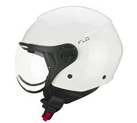 CGM Casco open face, 167A FLO MONO Bianco sagomata, L
