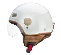 CGM Casco open face, 191I PIX IT Verde Bianco Rosso sagomata, S (55cm)