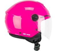 CGM CASCO OPEN FACE BAMBINO 261A MINI MONO FUCSIA