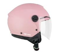CGM Casco open face young, 261A MINI MONO Rosa opaco, YXS (47cm)