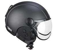 CGM EBI, Casco Sci Unisex Adulto, Nero Opaco, XXXS (49-50cm)
