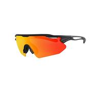 CGM Occhiali sportivi 770A FLY Nero|IRIDIUM PLUS Rossa S2 (18%-43%)