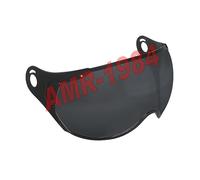 CGM VISIERA SAGOMATA FUME' 50% CON SUPPORTI NERO OPACO X CASCO JET MODELLO 167