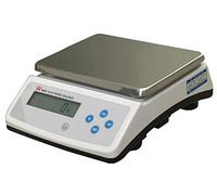 CGOLDENWALL 1 g Table Top Precision Scale Large Range Balance Laboratory Digital Electronic Scale Platform Scale Jewelry Scales Kitchen Weighing Scales with RS232 Print Port LCD Display (15 kg, 1 g)