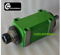 CGOLDENWALL ER32 Mandrino a pinza 750W 0.75KW 1hp Power Head Power Unit Taglio/Alesatura/Fresatrice Strumento Mandrino (modelli di lunghezza per foratura (3000RPM))