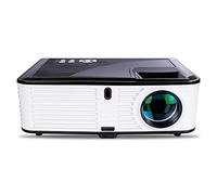 CGOLDENWALL Mini proiettore 4500 lumen FHD 1920 x 1080 WiFi Proiettore con sistema Android correzione trapezoidale per Home Theater, sala riunioni, aula all'aperto (Nero e bianco)
