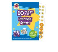 CGP Books 10 Minutes a Day Starting School for Ages 4-5 (with over 1 (Tascabile)