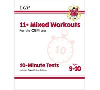 CGP Books 11+ CEM 10-Minute Tests: Mixed Workouts - Ages 9 (Mixed Media Product)