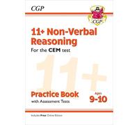 CGP Books 11+ CEM Non-Verbal Reasoning Practice Book & Ass (Mixed Media Product)