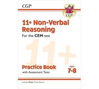 CGP Books 11+ CEM Non-Verbal Reasoning Practice Book & Ass (Mixed Media Product)