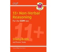 CGP Books 11+ CEM Non-Verbal Reasoning Study Book (with Pa (Mixed Media Product)