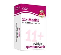 CGP Books 11+ CEM Revision Question Cards: Maths - Ages 9-10 (Copertina rigida)