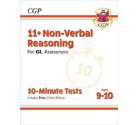 CGP Books 11+ GL 10-Minute Tests: Non-Verbal Reasoning - A (Mixed Media Product)