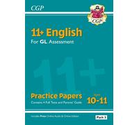 CGP Books 11+ GL English Practice Papers: Ages 10-11 - Pac (Mixed Media Product)