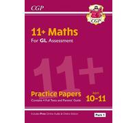 CGP Books 11+ GL Maths Practice Papers: Ages 10-11 - Pack (Mixed Media Product)