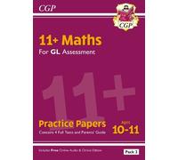 CGP Books 11+ GL Maths Practice Papers: Ages 10-11 - Pack (Mixed Media Product)