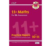 CGP Books 11+ GL Maths Practice Papers: Ages 10-11 - Pack (Mixed Media Product)