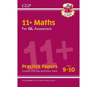CGP Books 11+ GL Maths Practice Papers - Ages 9-10 (with P (Mixed Media Product)