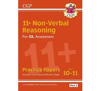 CGP Books 11+ GL Non-Verbal Reasoning Practice Papers: Age (Mixed Media Product)