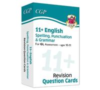 CGP Books 11+ GL Revision Question Cards: English Spelling, P (Copertina rigida)