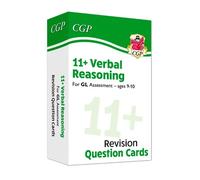 CGP Books 11+ GL Revision Question Cards: Verbal Reasoning - (Copertina rigida)