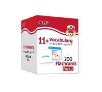 CGP Books 11+ Vocabulary Flashcards for Ages 10-11 - Pack 2 (Copertina rigida)