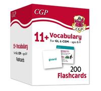 CGP Books 11+ Vocabulary Flashcards for Ages 8-9 - Pack 1 (Copertina rigida)