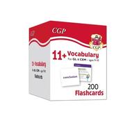 CGP Books 11+ Vocabulary Flashcards for Ages 9-10 - Pack 1 (Copertina rigida)