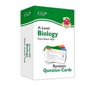 CGP Books A-Level Biology AQA Revision Question Cards (Copertina rigida)