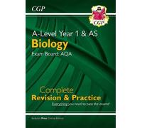 CGP Books A-Level Biology: AQA Year 1 & AS Complete Revisi (Mixed Media Product)