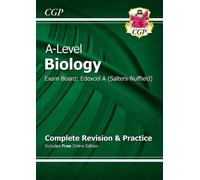 CGP Books A-Level Biology: Edexcel A Year 1 & 2 Complete R (Mixed Media Product)