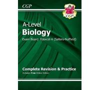 CGP Books A-Level Biology: Edexcel A Year 1 & 2 Complete R (Mixed Media Product)
