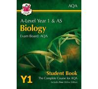 CGP Books A-Level Biology for AQA: Year 1 & AS Student Boo (Mixed Media Product)