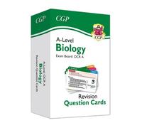CGP Books A-Level Biology OCR A Revision Question Cards (Copertina rigida)