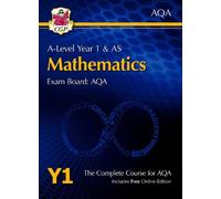 CGP Books A-Level Maths for AQA: Year 1 & AS Student Book (Mixed Media Product)