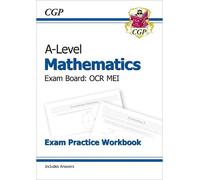 CGP Books A-Level Maths OCR MEI Exam Practice Workbook (includes Ans (Tascabile)