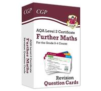 CGP Books AQA Level 2 Certificate: Further Maths - Revision Q (Copertina rigida)