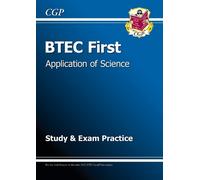 CGP Books BTEC First in Application of Science Study & Exam Practice (Tascabile)