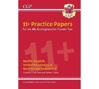 CGP Books Buckinghamshire 11+ GL Practice Papers: Secondar (Mixed Media Product)