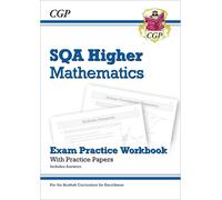 CGP Books CfE Higher Maths: SQA Exam Practice Workbook - includes An (Tascabile)