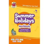 CGP Books CGP Summer Holidays Activity Workbook - for kids between Y (Tascabile)