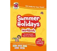CGP Books CGP Summer Holidays Activity Workbook - for kids between Y (Tascabile)